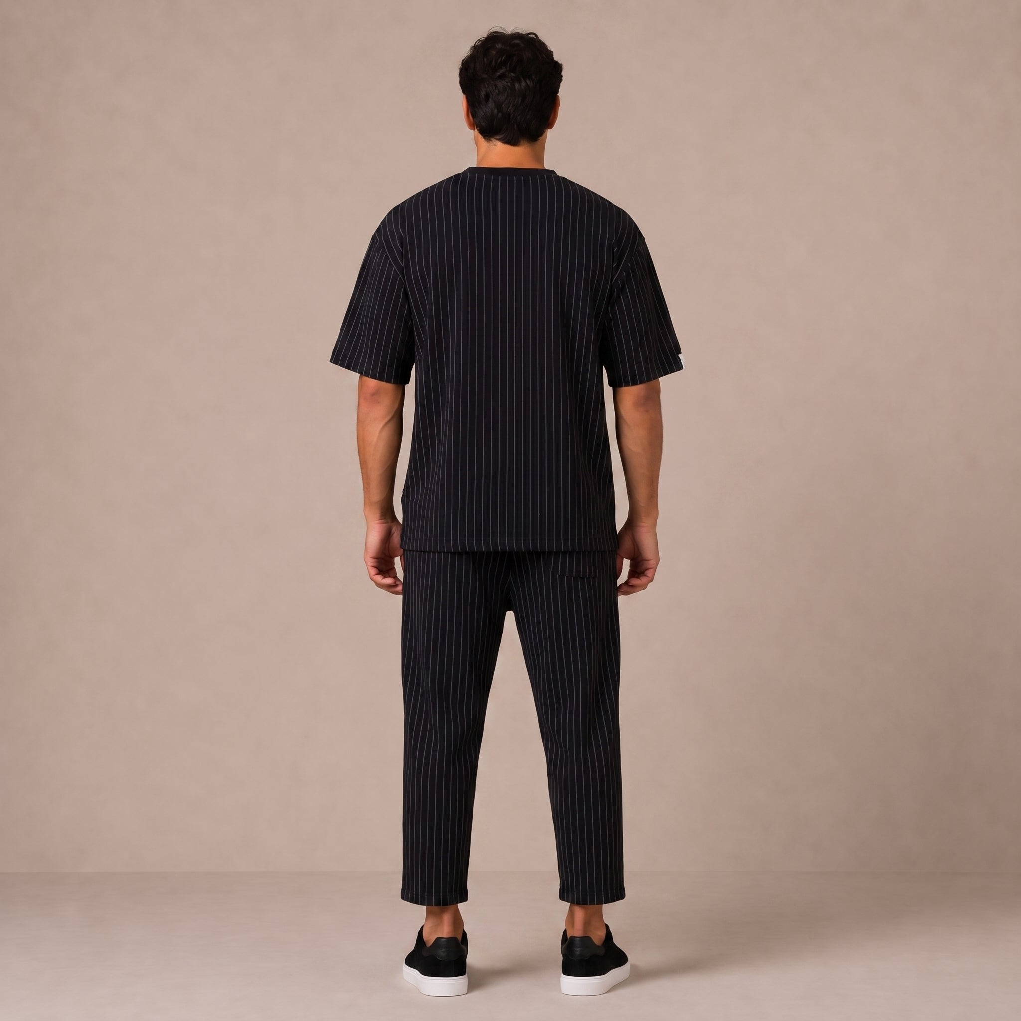 Oversize Nadelstreifen Set Herren – Pinstripe Set | Elite Club