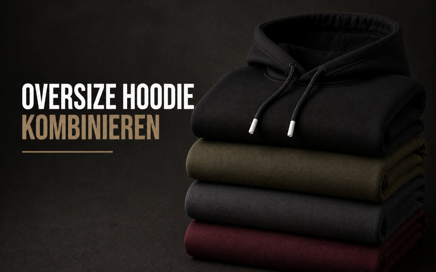 Oversize Hoodie Herren kombinieren, sechs Outfits mit Heavy Oversize Hoodie von Elite Club