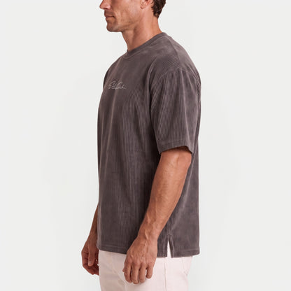 Cord Oversize T-Shirt Herren – Heavy Fit Streetwear | Elite Club