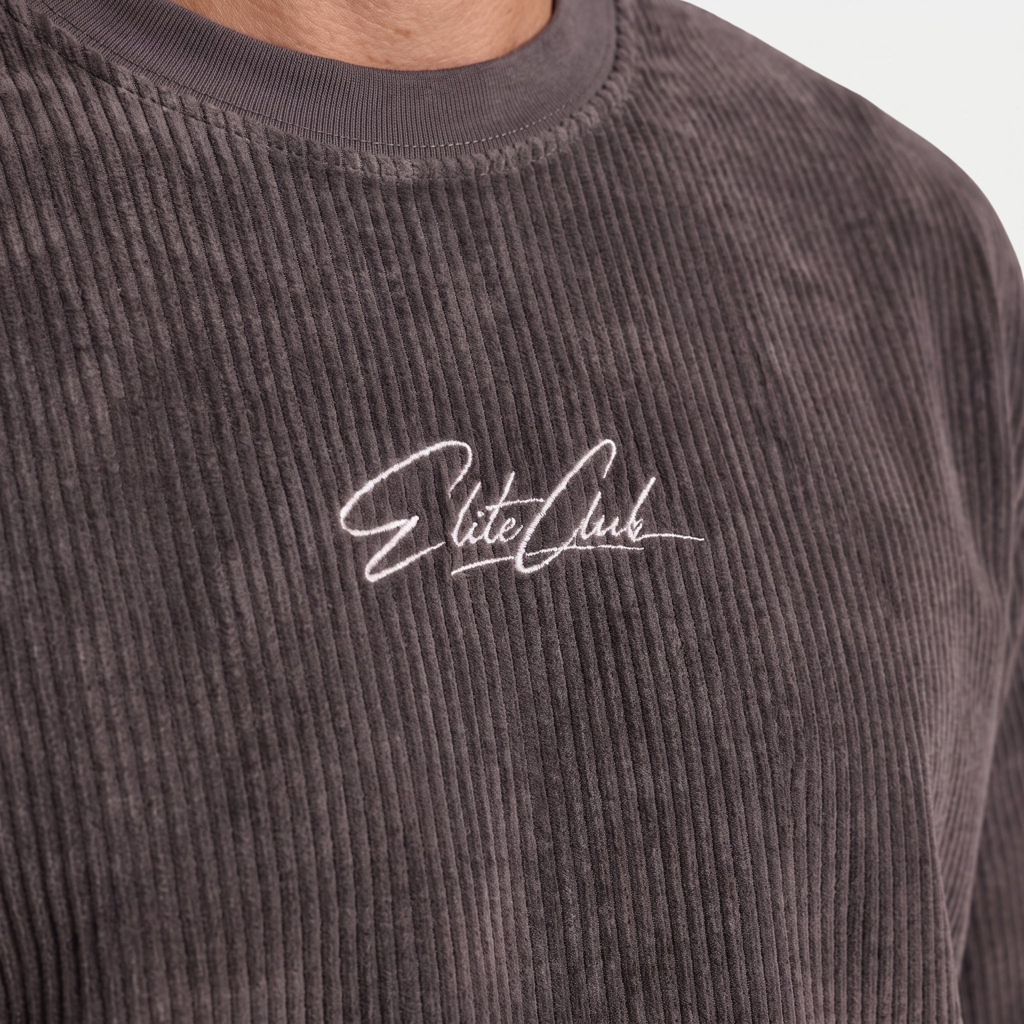Cord Oversize T-Shirt Herren – Heavy Fit Streetwear | Elite Club