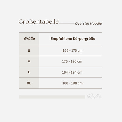 Oversize Hoodie Herren Schwarz – LEGEND. | Elite Club