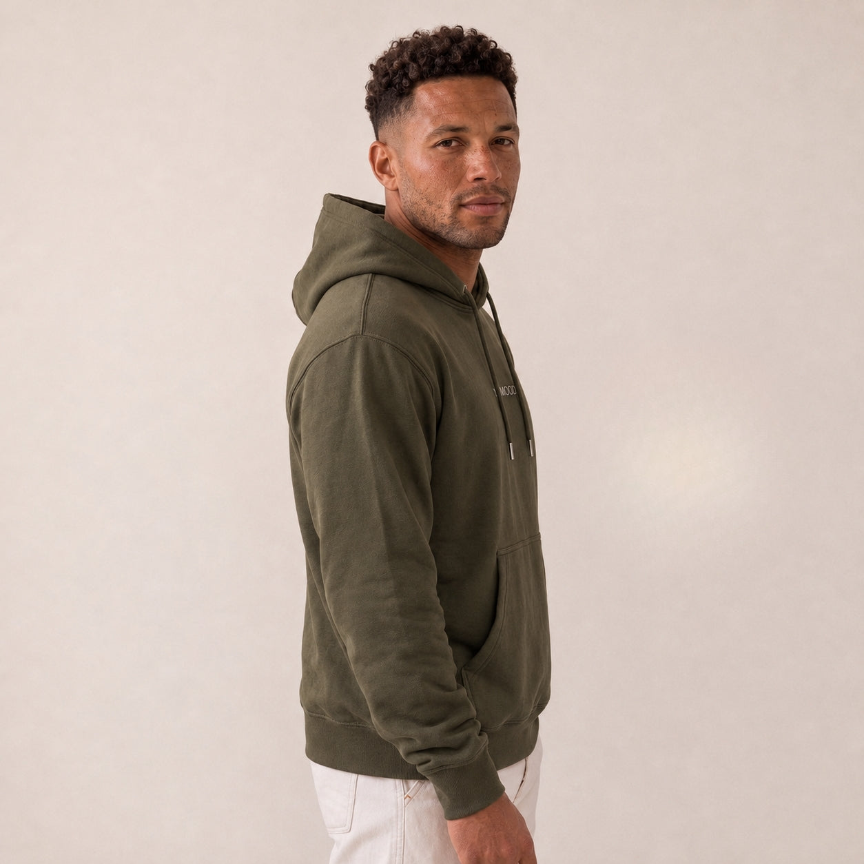 Oversize Hoodie Herren Olivgrün – ALPHA MOOD. | Elite Club
