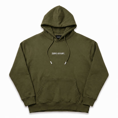 Oversize Hoodie Herren Olivgrün – ZERO DOUBT. | Elite Club