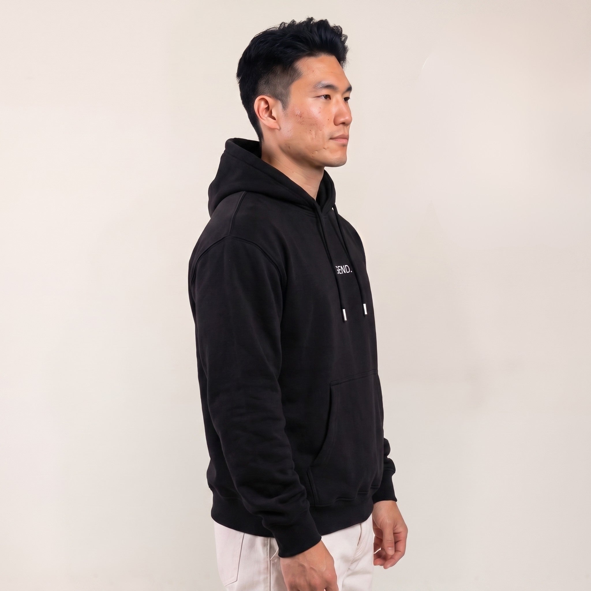 Oversize Hoodie Herren Schwarz – LEGEND. | Elite Club