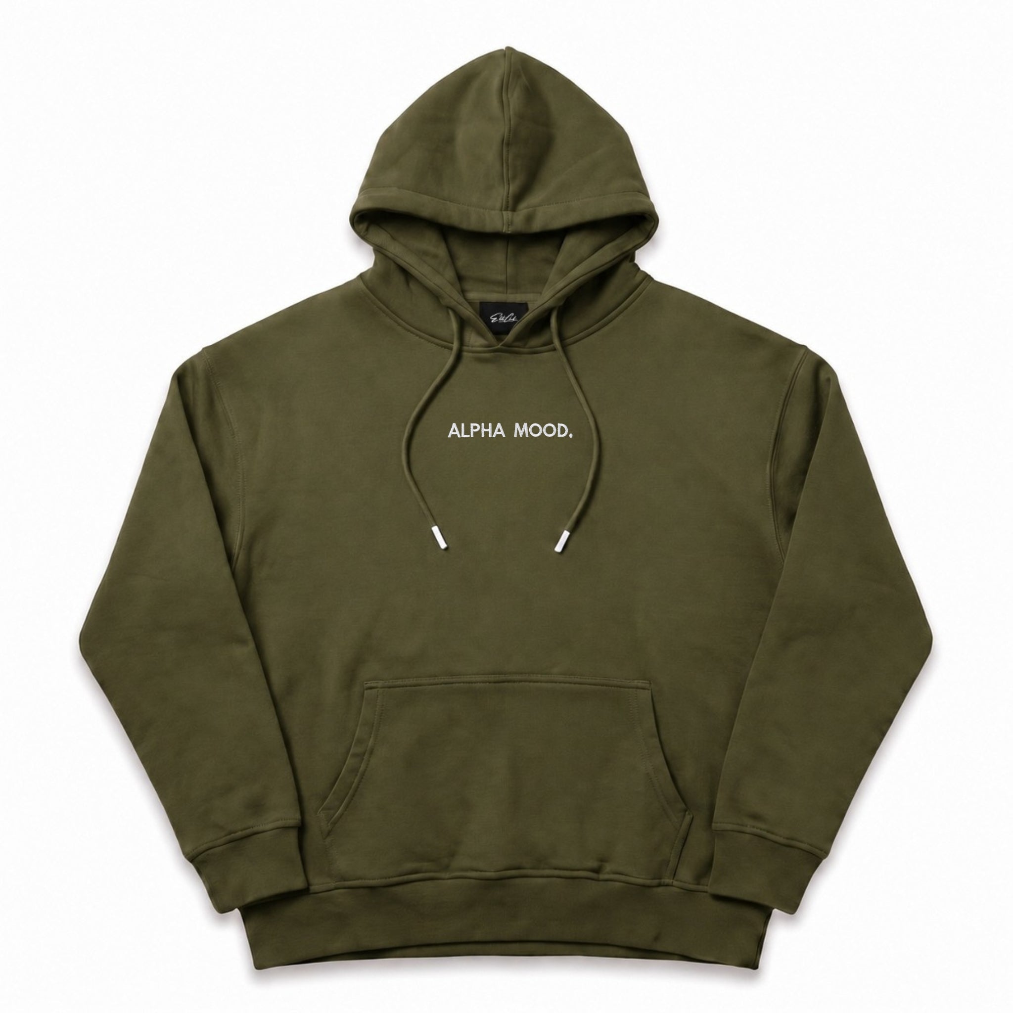 Oversize Hoodie Herren Olivgrün – ALPHA MOOD. | Elite Club