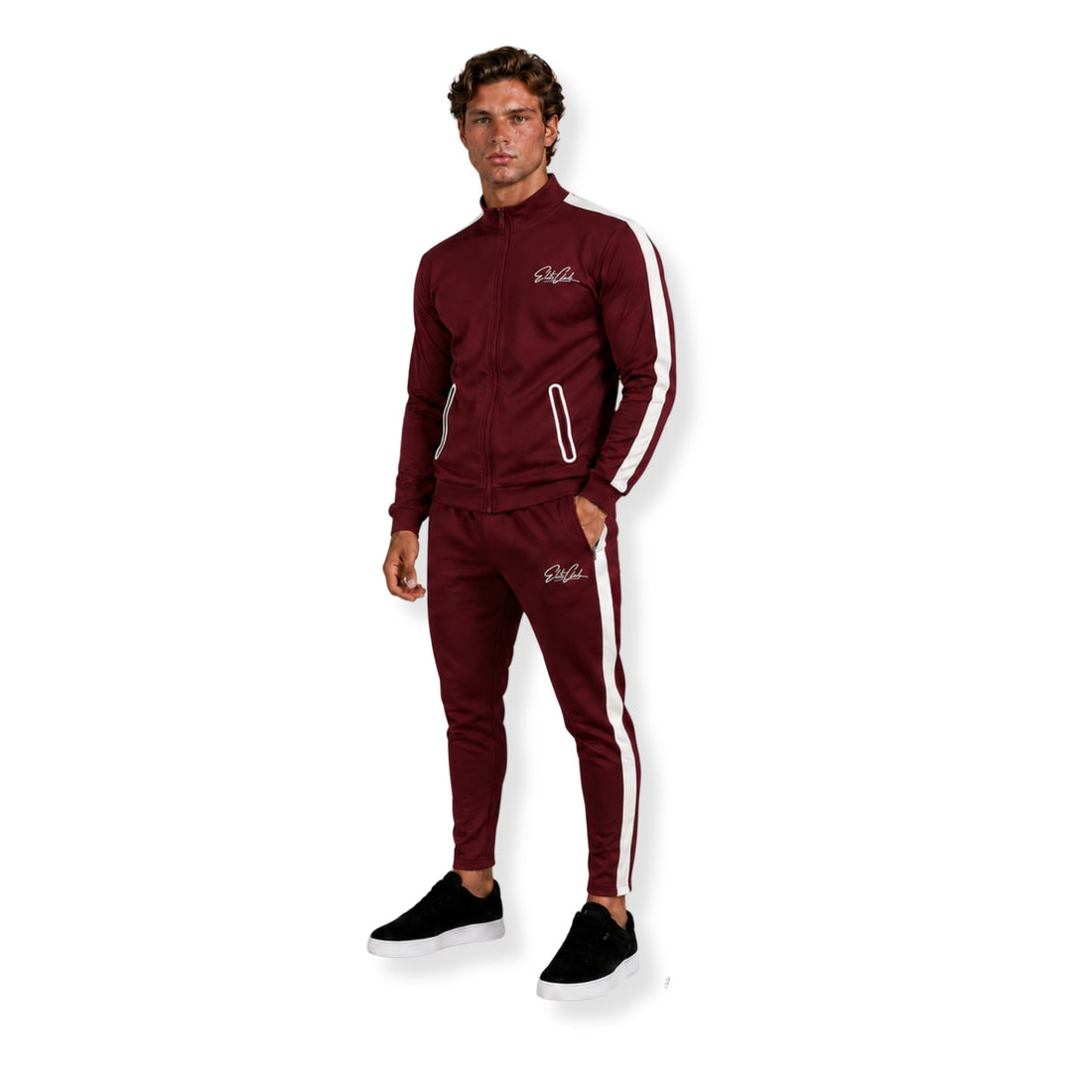 Performance Trainingsanzug Herren - Burgundy | Elite Club