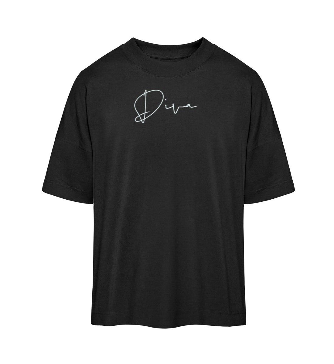 Oversize T-Shirt in Schwarz für einen nachhaltigen und modernen Stil