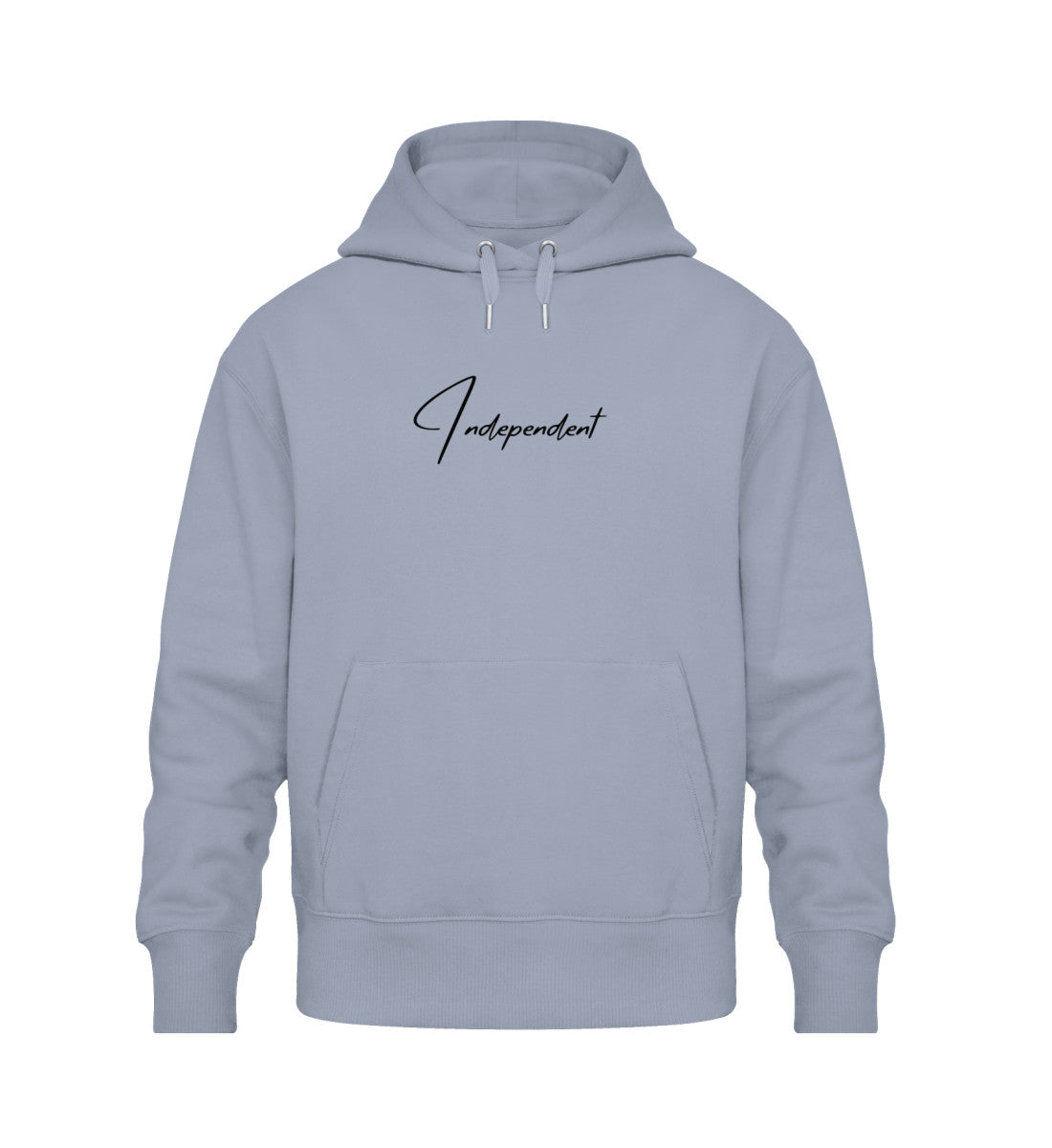 Oversized Hoodie „Independent“ – 100% Bio-Baumwolle, bequemer Oversize-Fit &amp; markantes Design. Perfekt für Gym, Freizeit &amp; Streetwear.