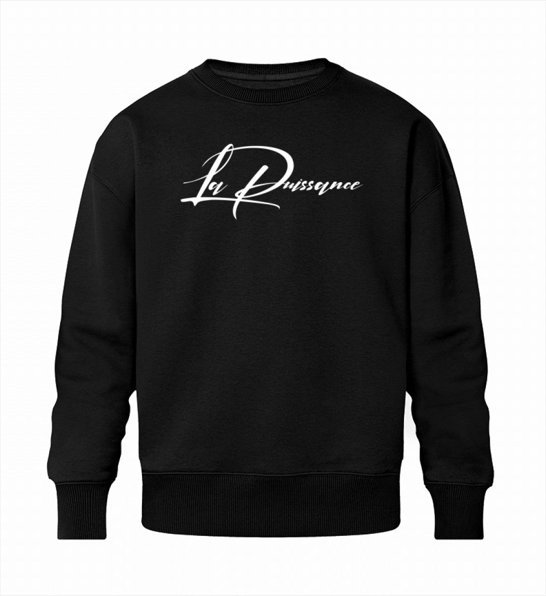 Herren Sweatshirt aus Bio-Baumwolle in schwarz
