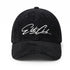 Baseball Cap Herren Cord Schwarz aus Cordstoff mit gesticktem Logo