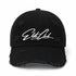Baseball Cap Herren All Black Distressed Schwarz mit Ton-in-Ton gesticktem Logo