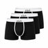 Boxershorts Herren 3er Set Bio-Baumwolle Schwarz – Ansicht 1