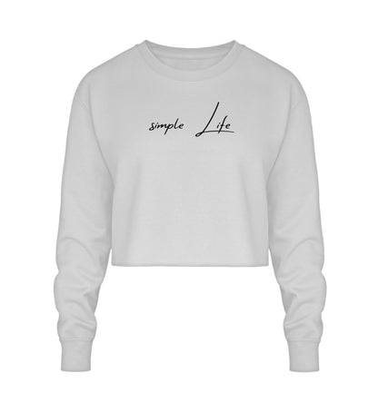 Komfortables und stilvolles Cropped Sweatshirt, ideal für Freizeit und Fitness.