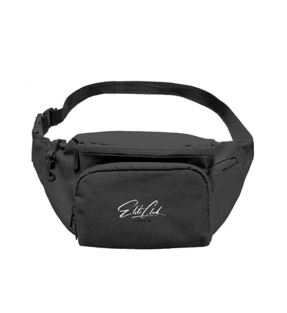 Gürteltasche schwarz veredelt mit einem Kalligraphie Design
