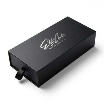 Sonnenbrillen Etui Schwarz mit Logo, im Lieferumfang enthalten, Elite Club ®