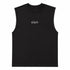 Gym Tanktop Herren Schwarz Dropped Shoulder – Ansicht 1