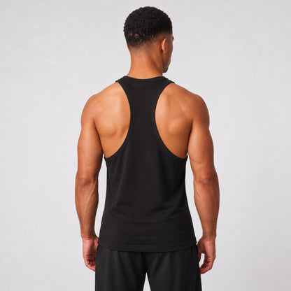 Gym Tanktop Herren Schwarz Performance – Ansicht 4